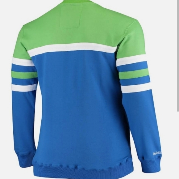 NwT Mitchell & NessAtlanta Hawks Hardwood Classics Head Coach Crew Small - Picture 5 of 10